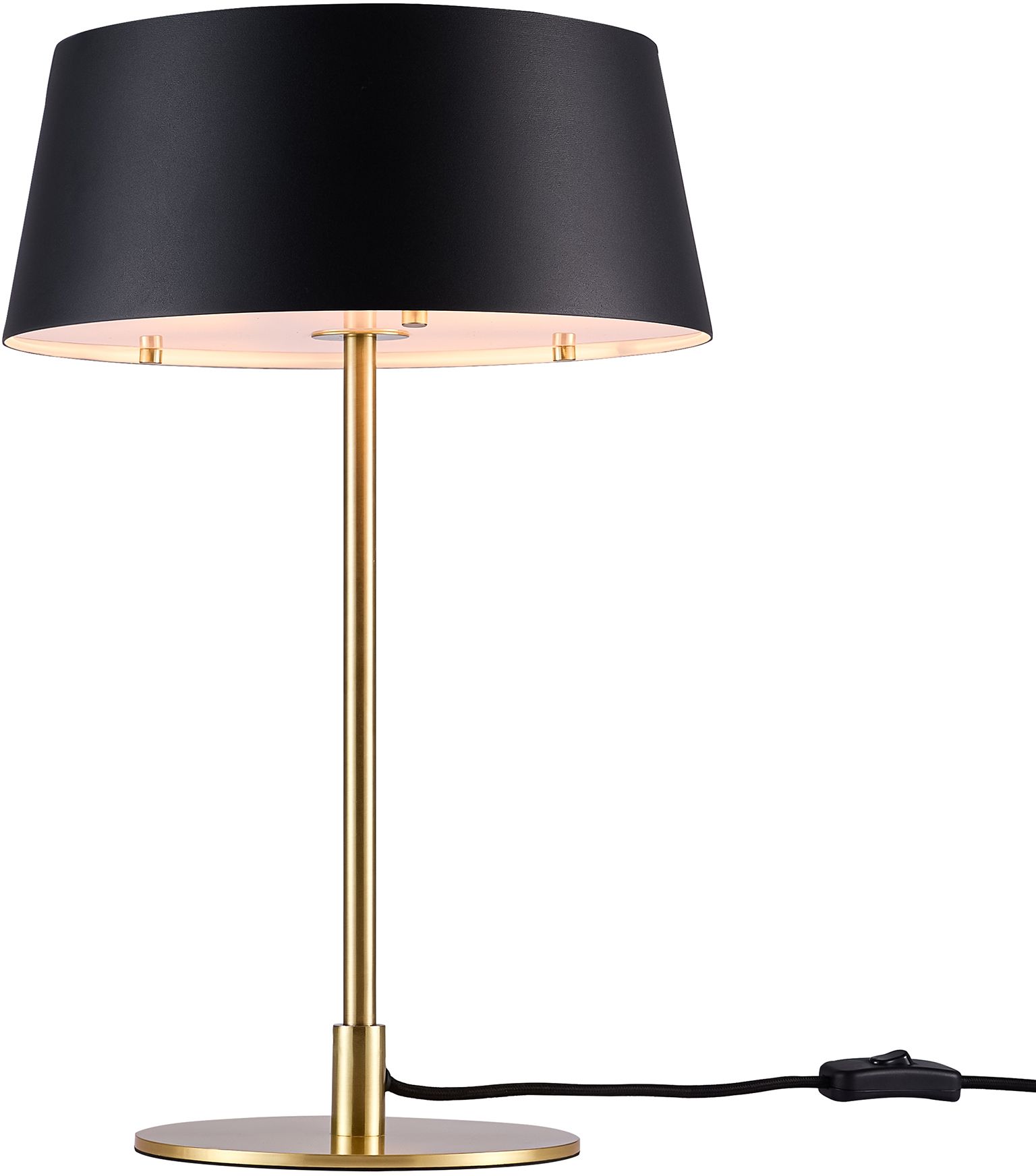 Nordlux Clasi tafellamp 3x10 W zwart-gouden 2312645003