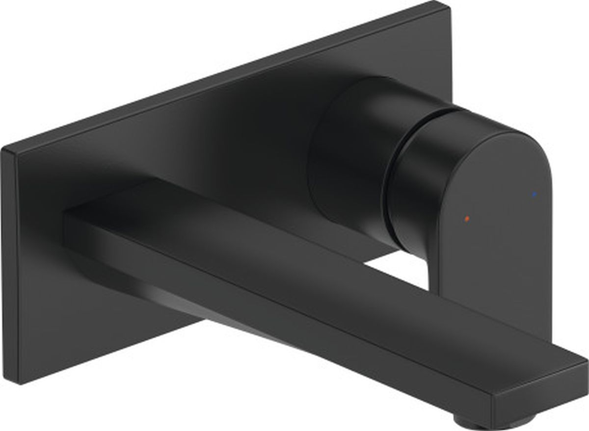 Duravit Tulum wastafelkraan inbouw zwart TU1070004046
