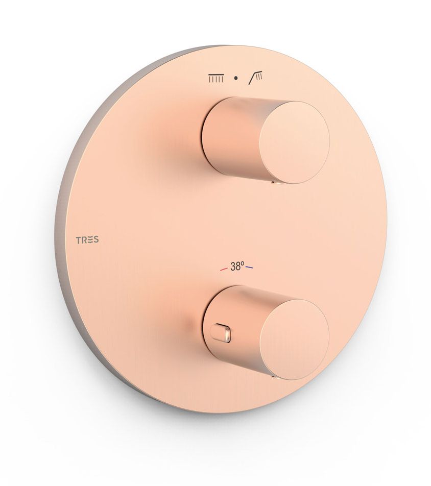 Tres Therm-Box bad- en douchekraan inbouw met thermostaat || 26225001OPM