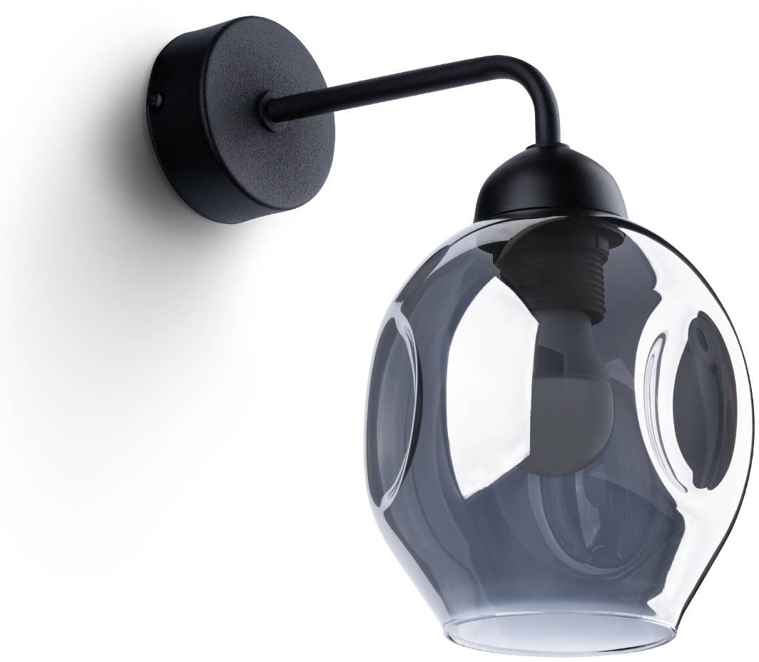 Sollux Lighting Fillan wandlamp 1x60 W zwart SL.1143