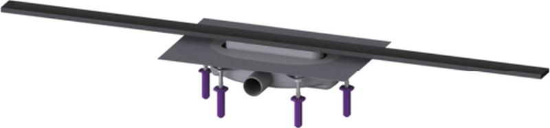 Kessel Linearis Infinity doucheafvoer 110 cm zwart 45302.11