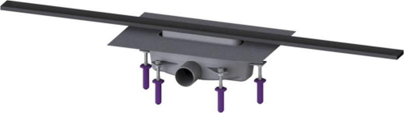 Kessel Linearis Infinity doucheafvoer 100 cm zwart 45202.10