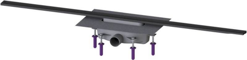 Kessel Linearis Infinity doucheafvoer 120 cm zwart 45202.12