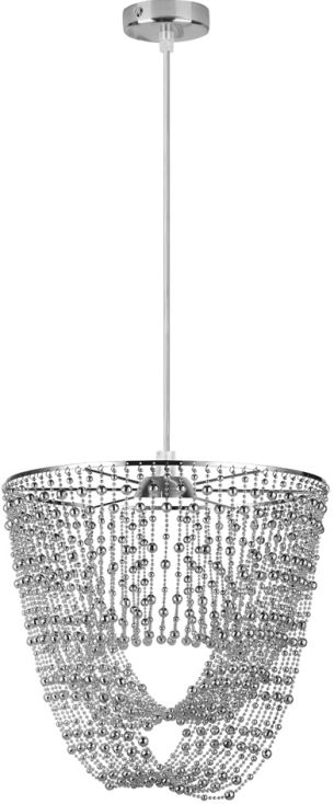 Candellux Elba hanglamp 1x60 W chroom 31-05397