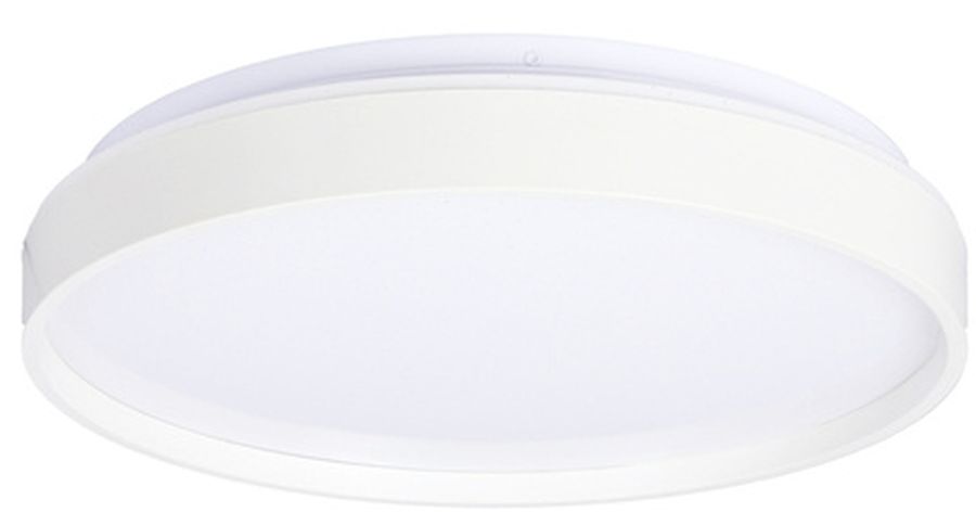 Candellux Texas plafond 1x18 W wit 13-11282