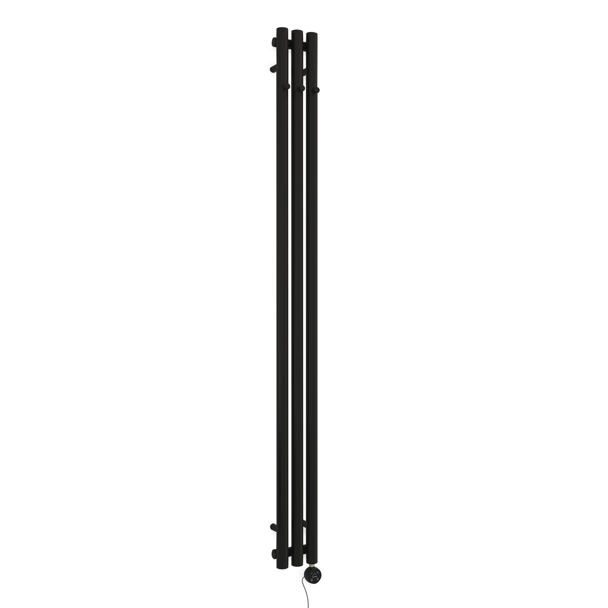Oltens Stang elektrische verwarming 180x15 cm mat zwart 55111300