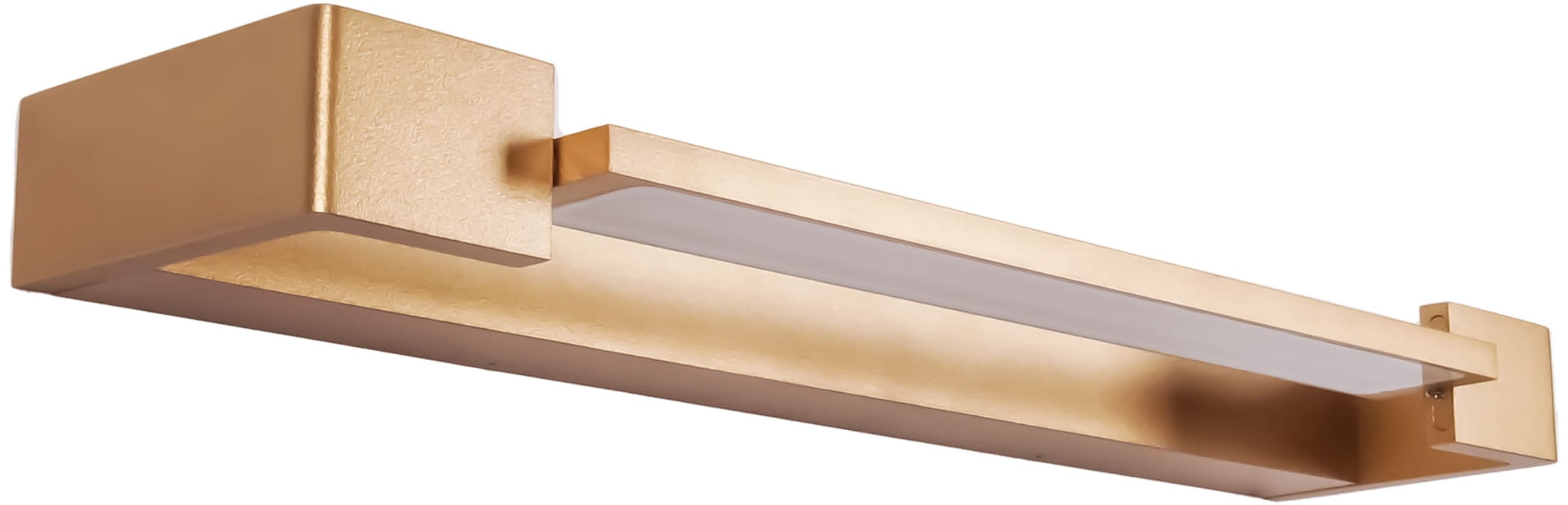 MaxLight Flink wandlamp 1x12 W gouden W0318