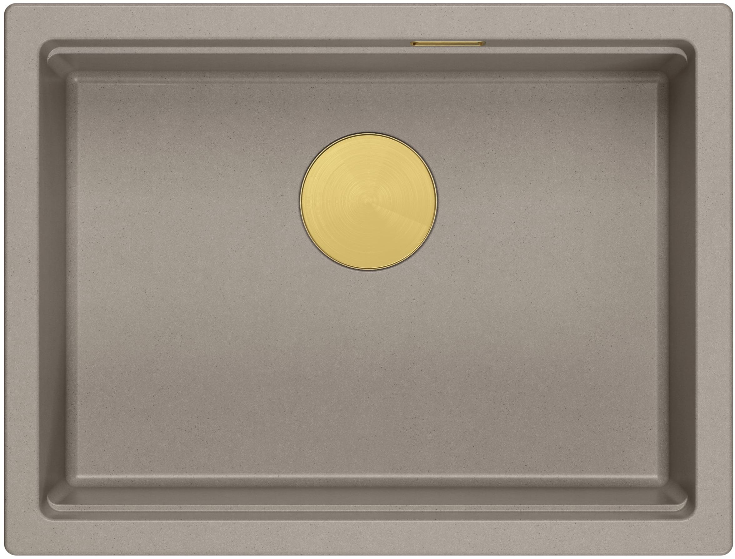 Quadron Logan graniteq spoelbak 56x45 cm beige HQJ6045U4_PVDG1_U