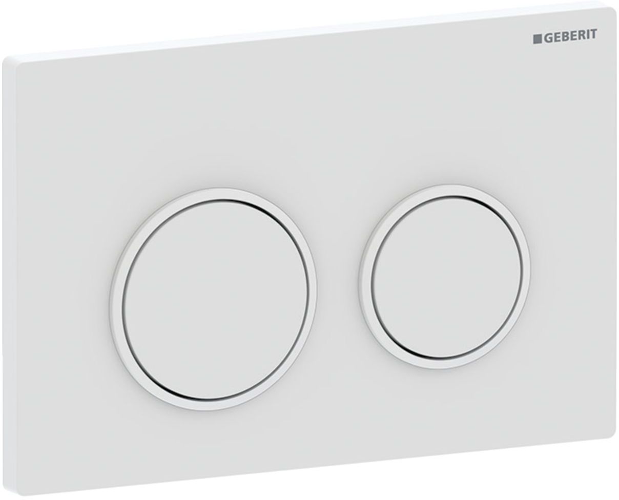 Geberit Omega20 spoelknop voor het toilet wit 115.085.01.1