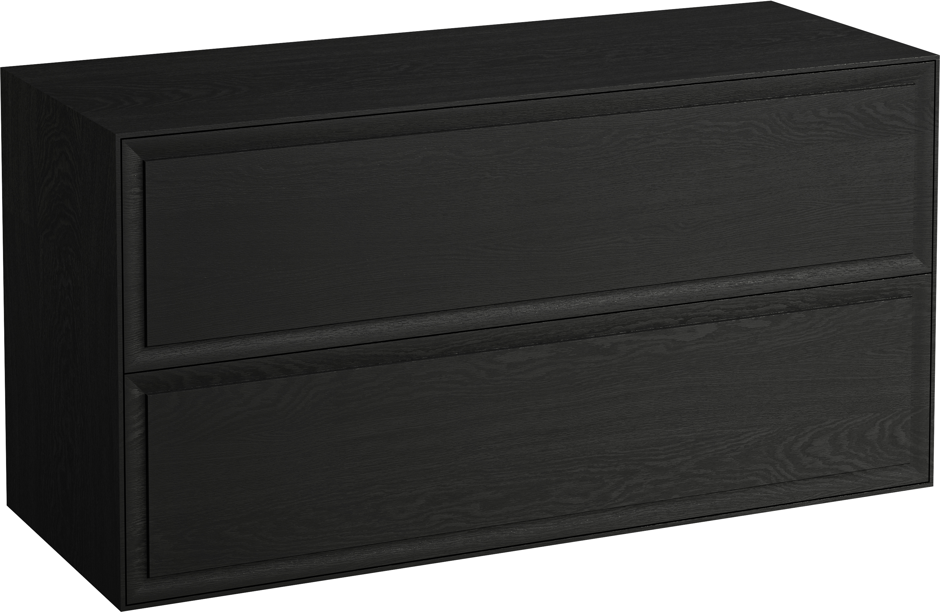 Laufen The New Classic kast met werkblad 117.5x45.5x60 cm hangend onder de wastafel eik H4060260856281