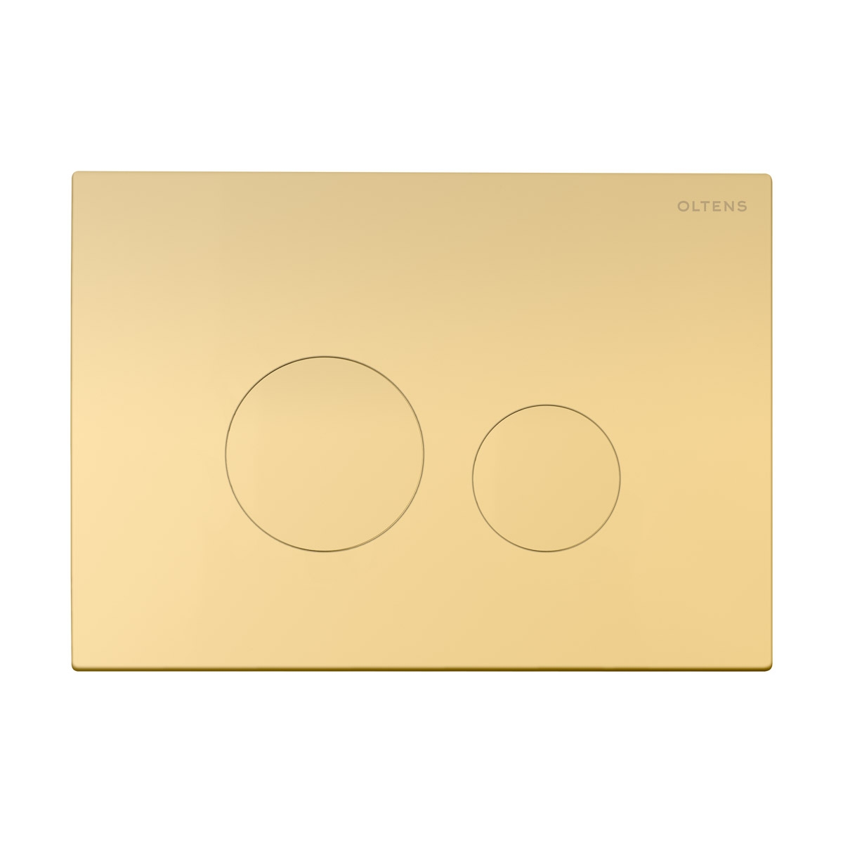 Oltens Lule spoelknop voor het toilet gouden glans 57102800