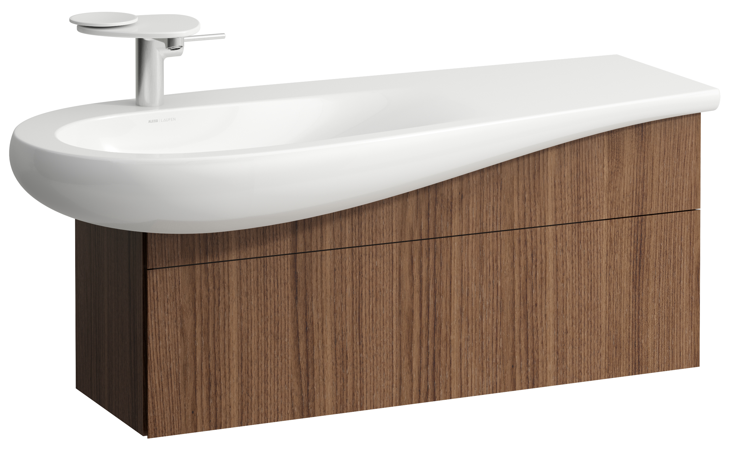 Laufen Il Bagno Alessi kast 99.5x32x34 cm hangend onder de wastafel H4304210976301
