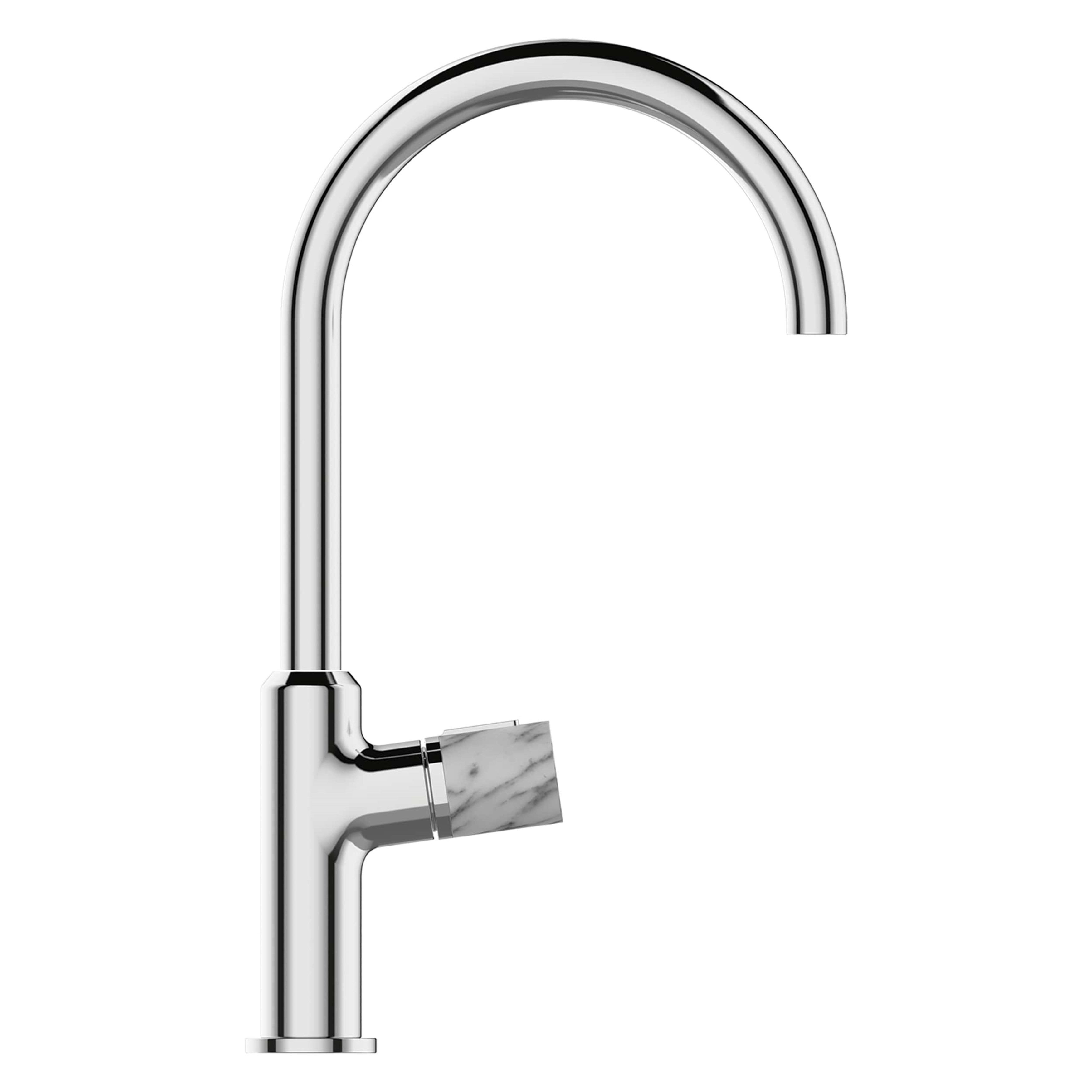 Invena Gabro Plus keukenkraan staand chroom BZ-3P-001