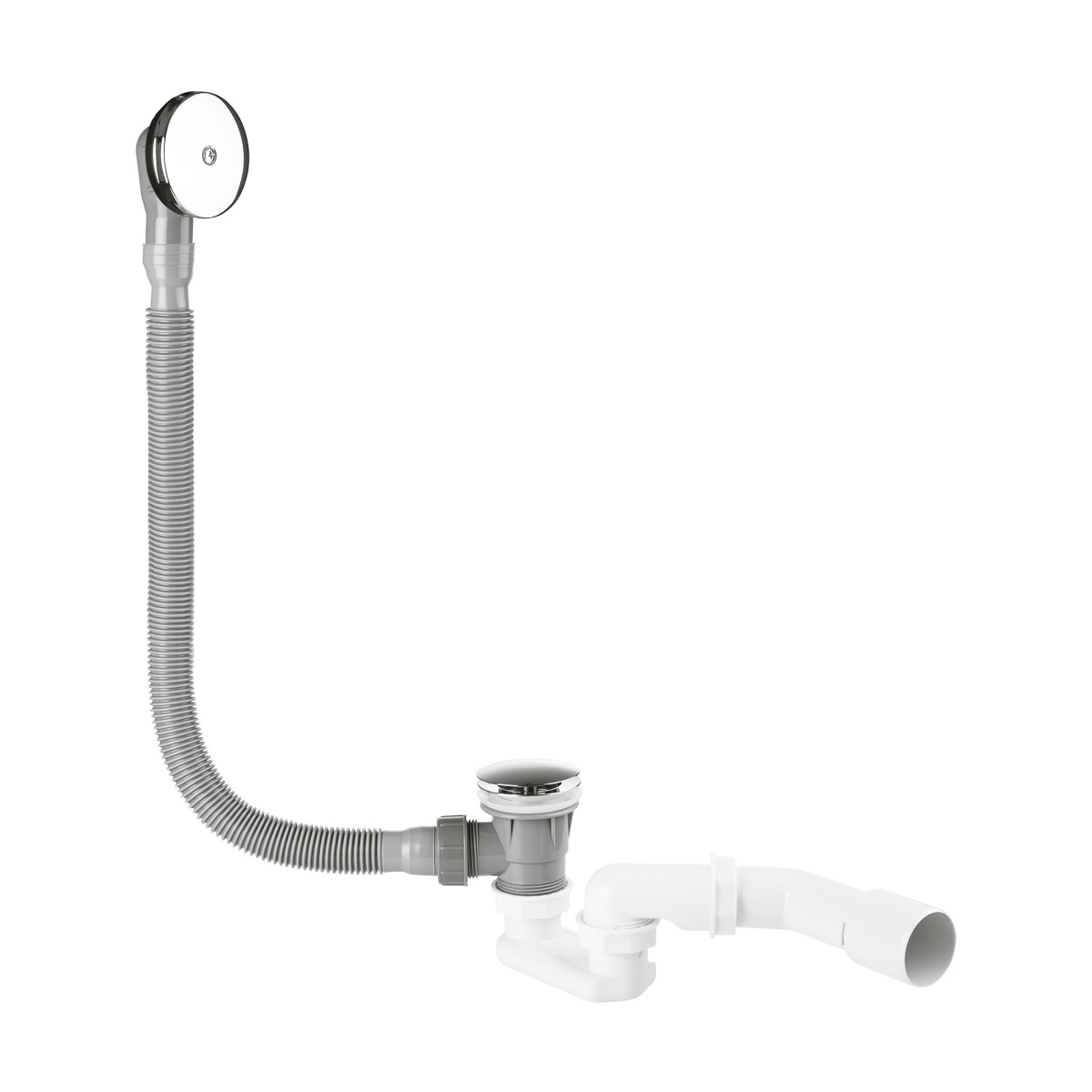 Oltens Anker badkuipsifon chroom 03003100