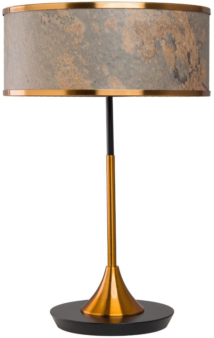 Abigali Marble Stone tafellamp 1x40 W gouden-grijs MTLR-6630-601B