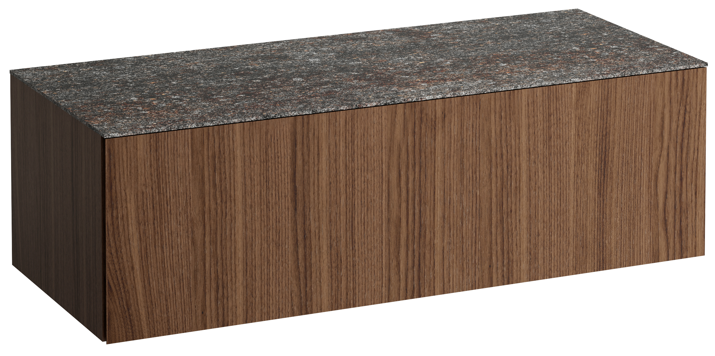 Laufen Il Bagno Alessi kast met werkblad 120x50x37 cm hangend onder de wastafel H4323000976301
