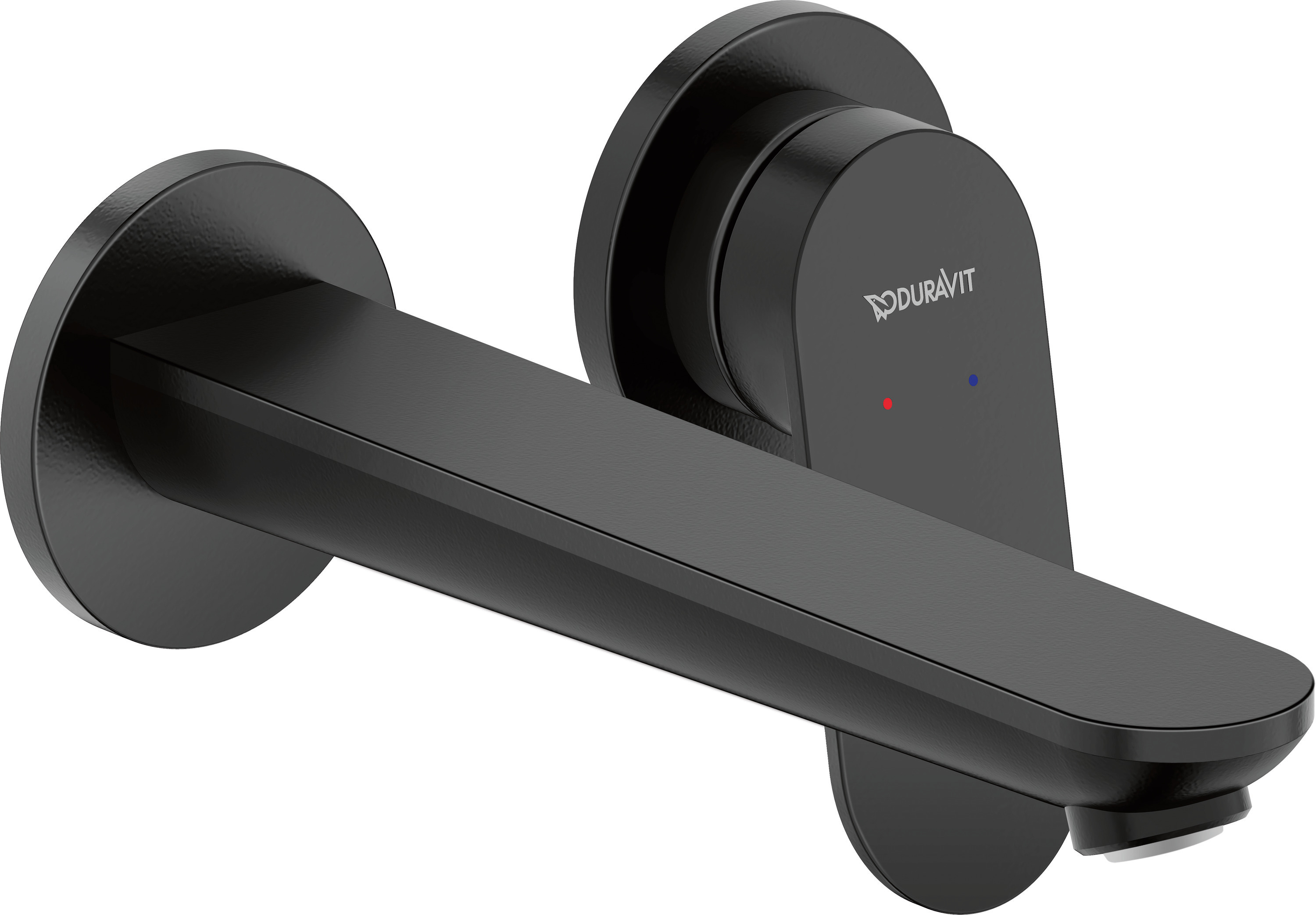 Duravit Wave wastafelkraan inbouw zwart WA1070004046