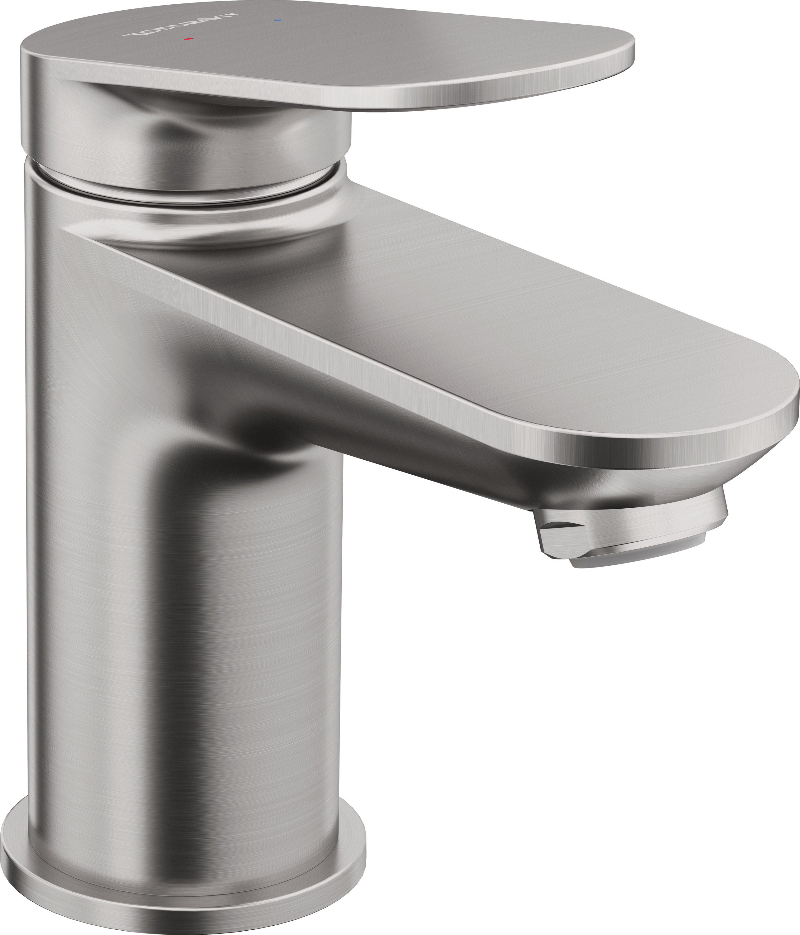 Duravit Wave wastafelkraan staand staal WA1010002070