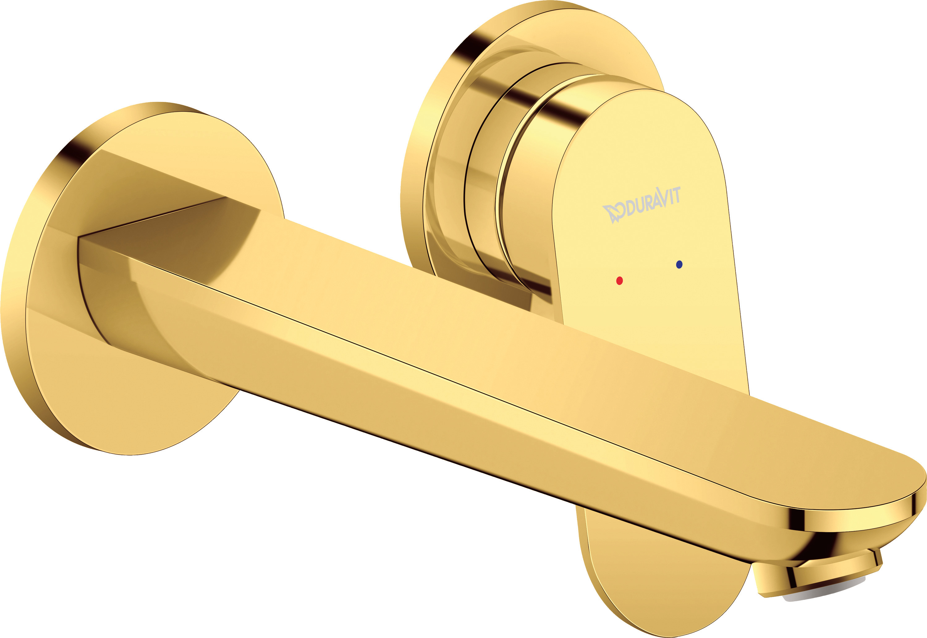Duravit Wave wastafelkraan inbouw gouden WA1070004034