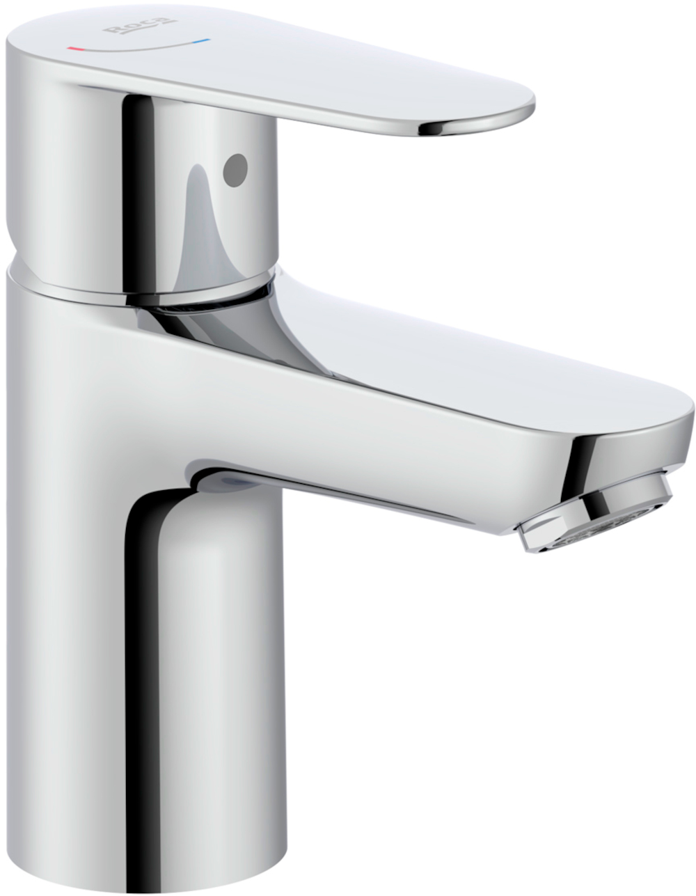 Roca Victoria Plus wastafelkraan staand chroom A5A324FC00