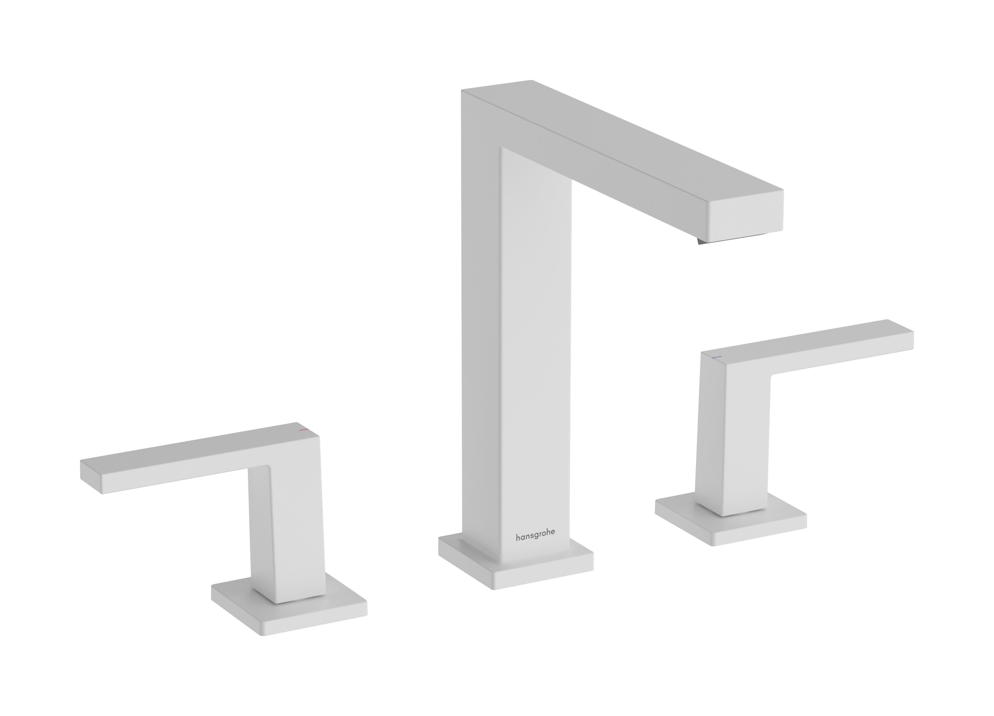 Hansgrohe Tecturis E wastafelkraan staand wit 73030700