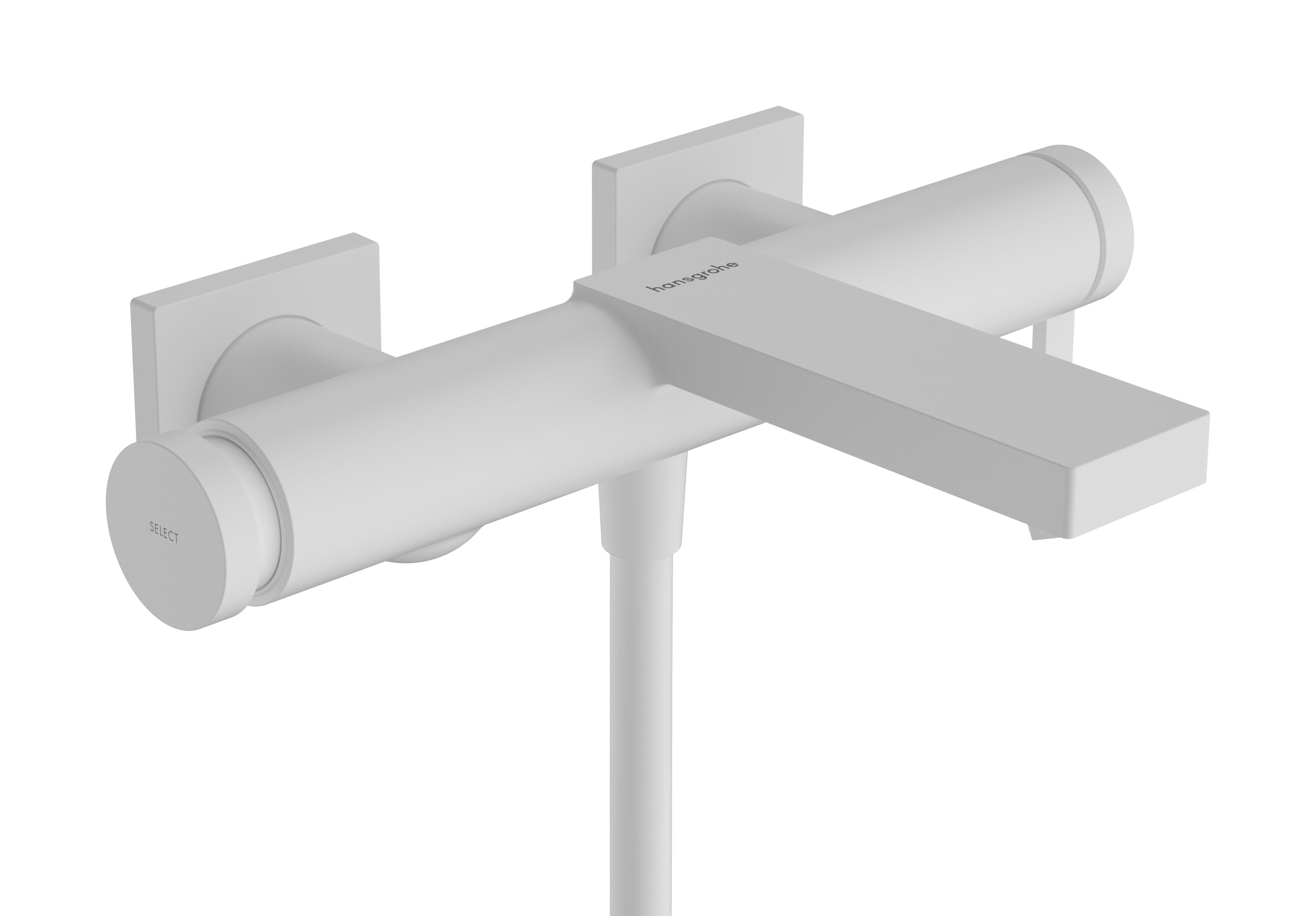 Hansgrohe Tecturis E bad- en douchekraan wand wit 73420700