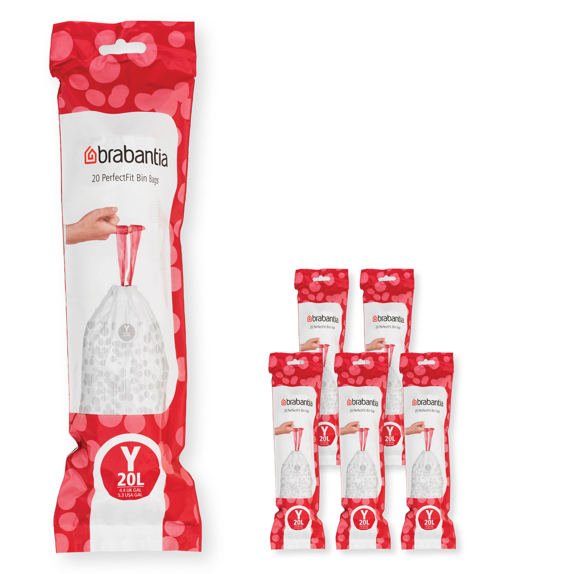 Brabantia PerfectFit vuilniszakken 138300