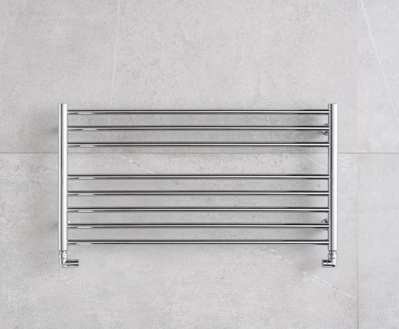 P.M.H. Sorano badkamerverwarming decoratief 48x90.5 cm zwart SNLB