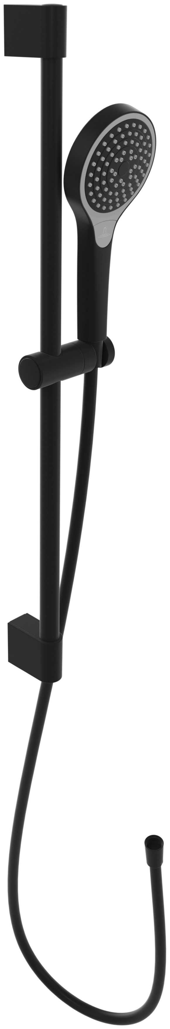 Villeroy & Boch Verve Showers doucheset wand zwart TVS109007000K5
