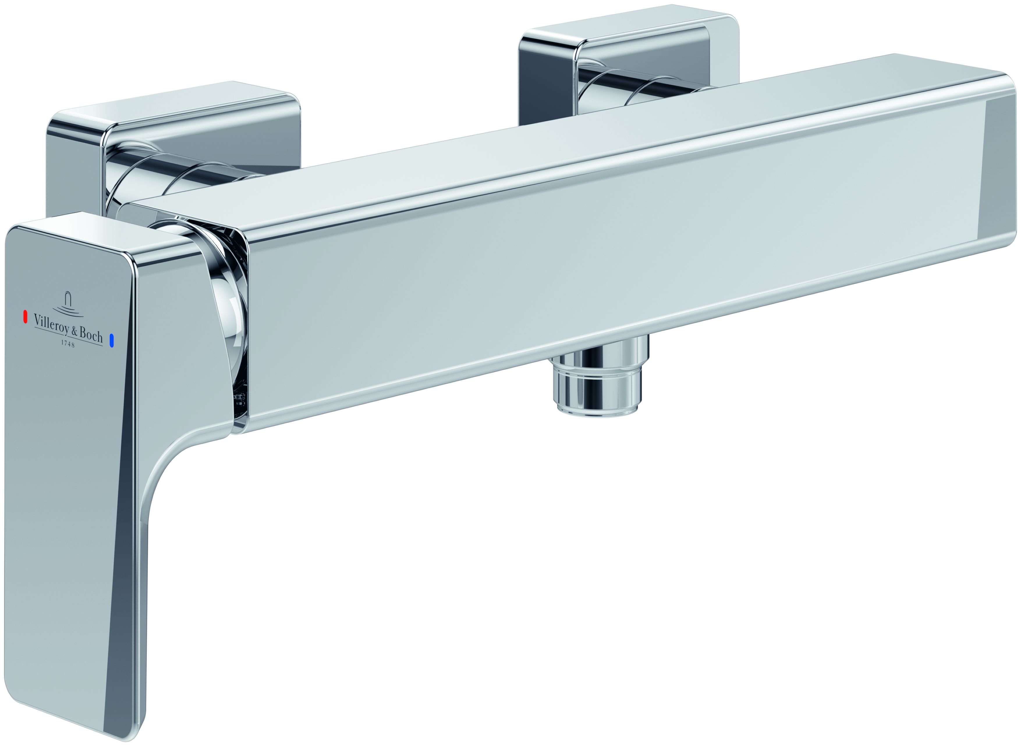 Villeroy & Boch Subway 3.0 douchekraan wand chroom TVS11200100061
