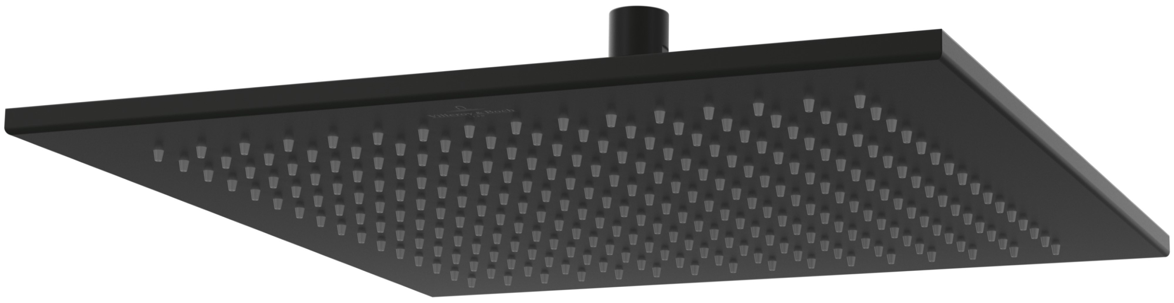 Villeroy & Boch Universal Showers regendouche 35x35 cm vierkant zwart TVC000006000K5