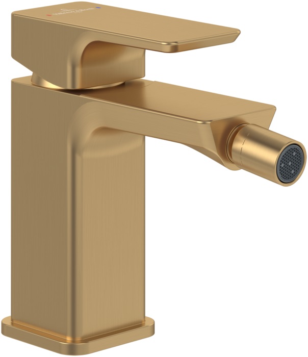 Villeroy & Boch Subway 3.0 bidetkraan staand gouden TVB11200100076