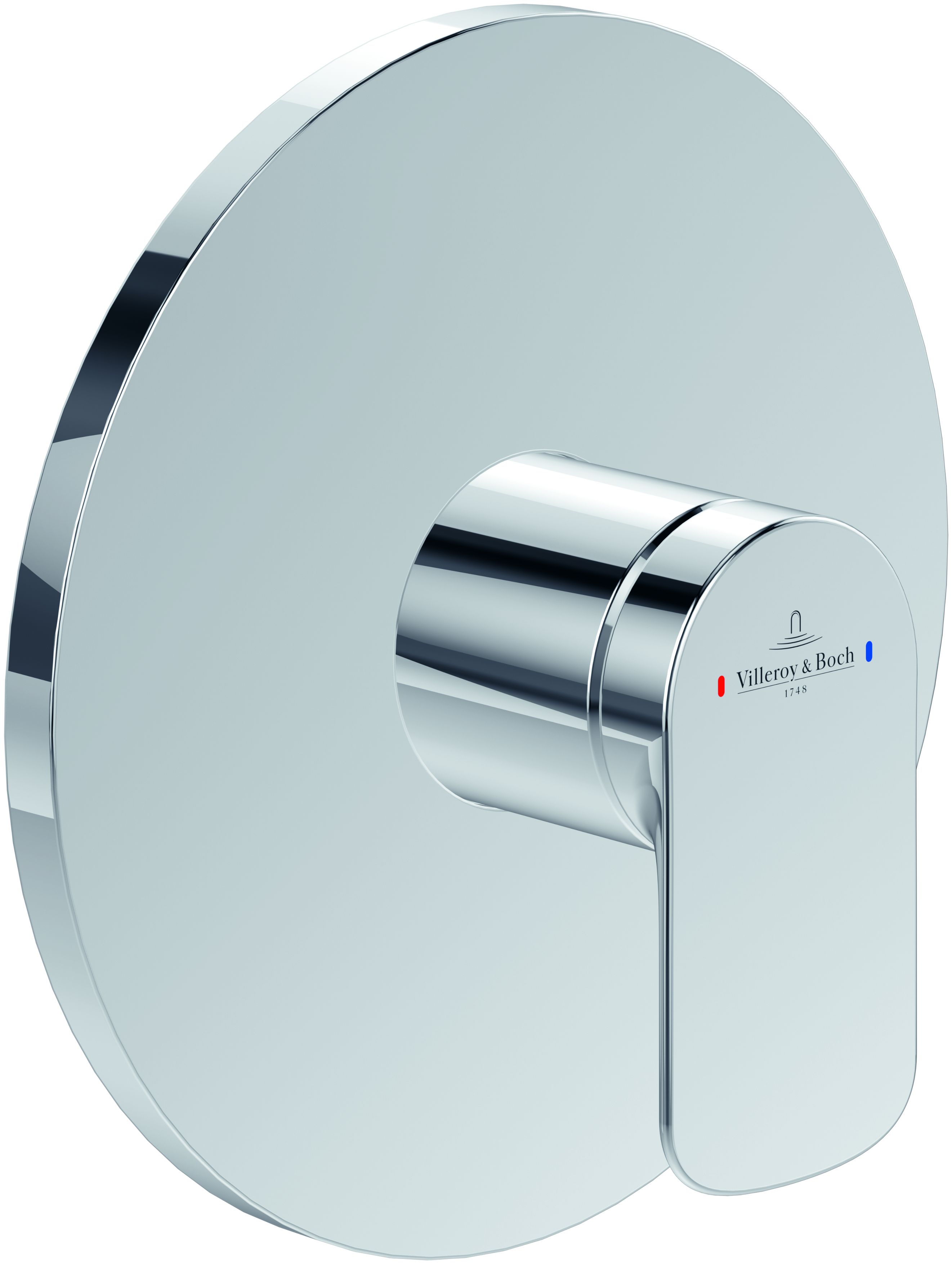 Villeroy & Boch O.Novo douchekraan inbouw chroom TVS10435200061