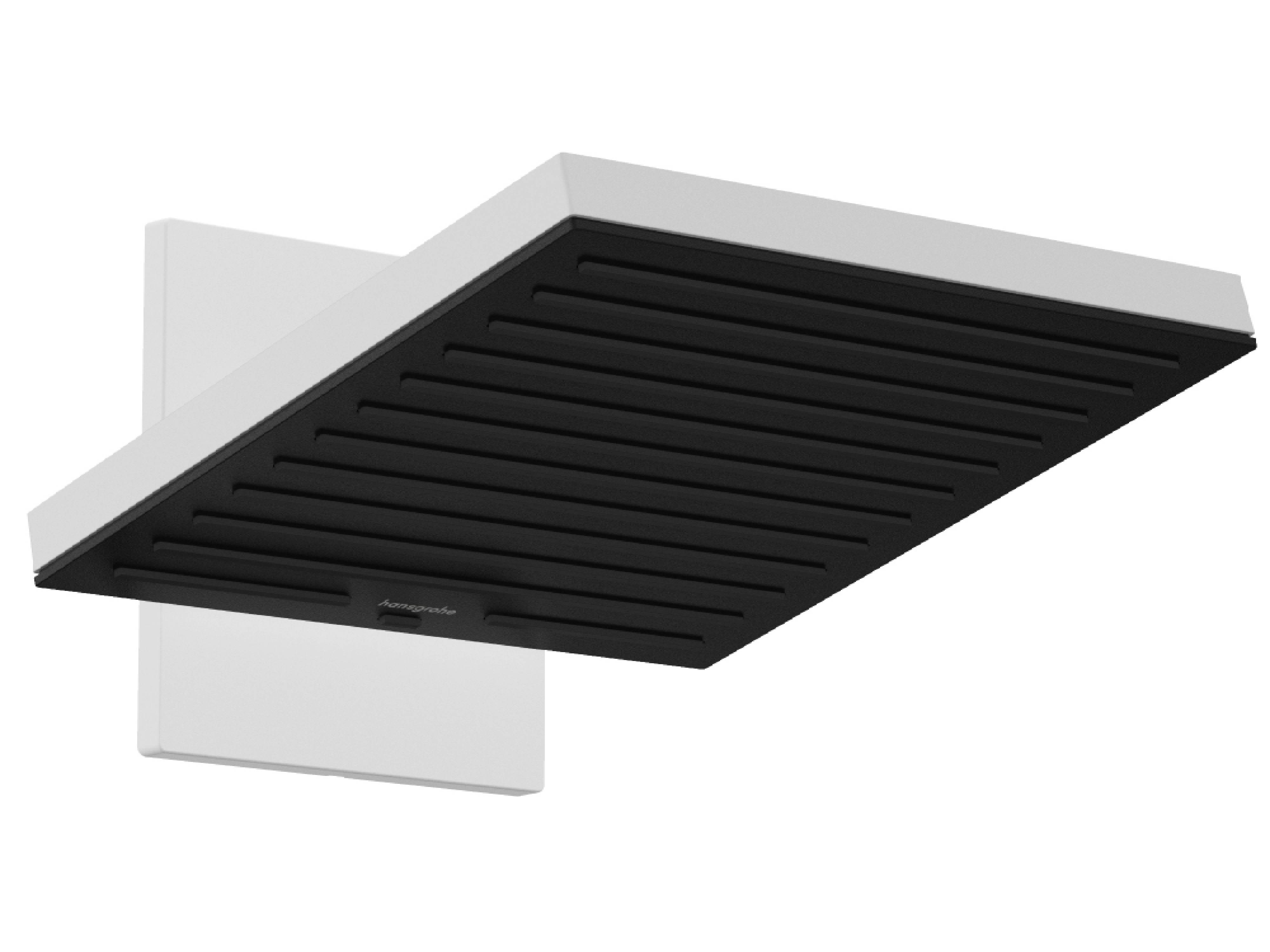 Hansgrohe Pulsify E regendouche met arm 26x26 cm vierkant wit 24351700