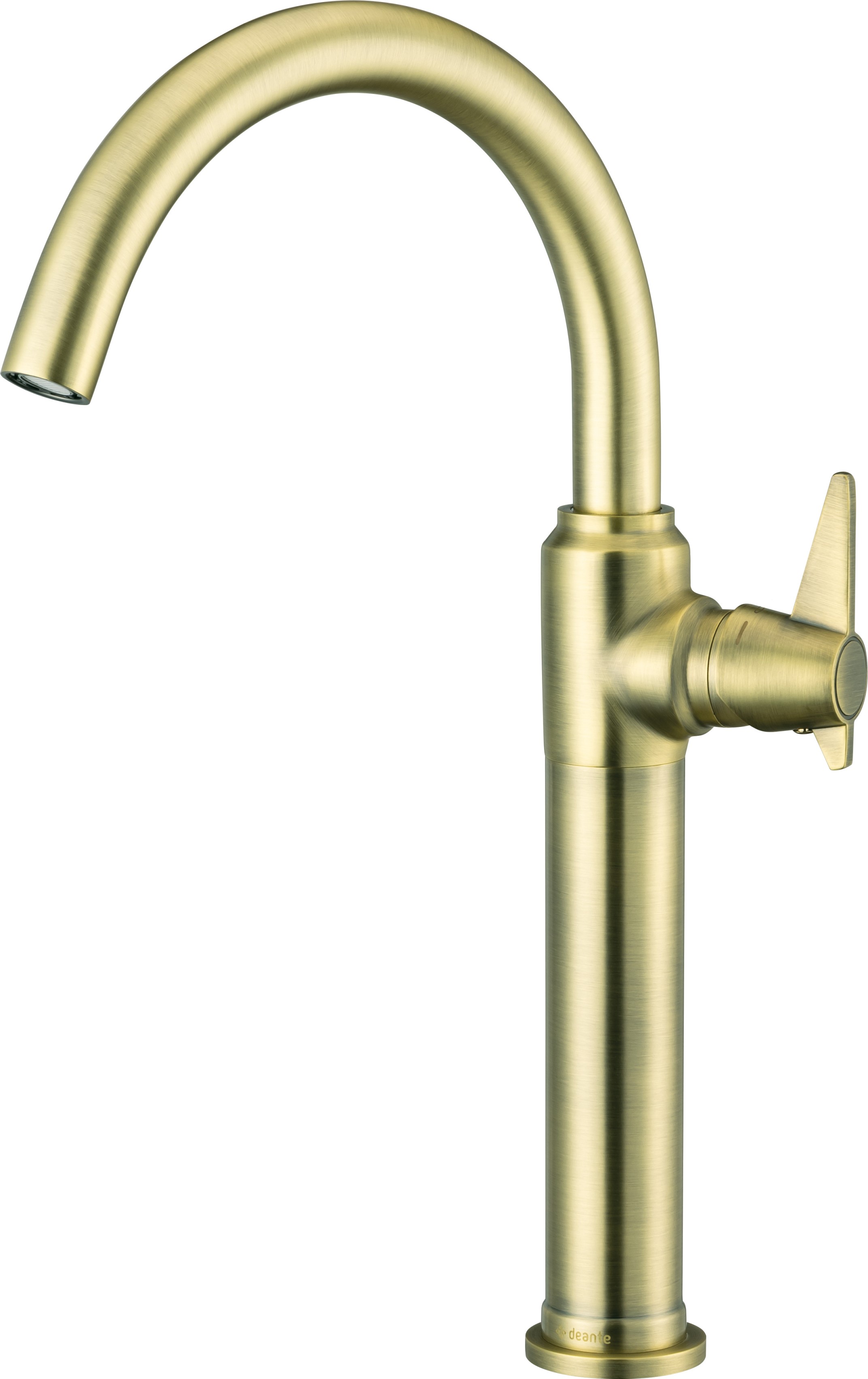 Deante Temisto wastafelkraan staand messing/antiek brons BQT_M20K
