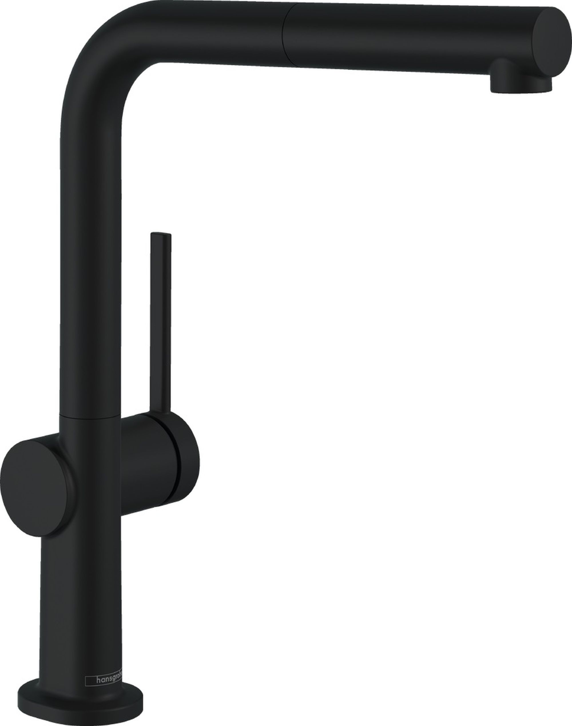 Hansgrohe Talis M54 keukenkraan staand zwart 72860670