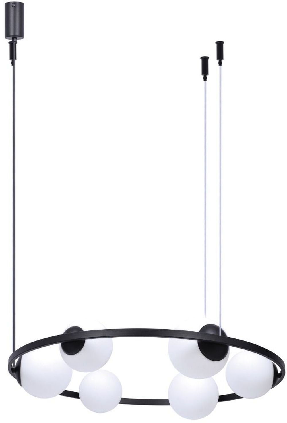 Zuma Line Orbit hanglamp 6x40 W zwart 5007