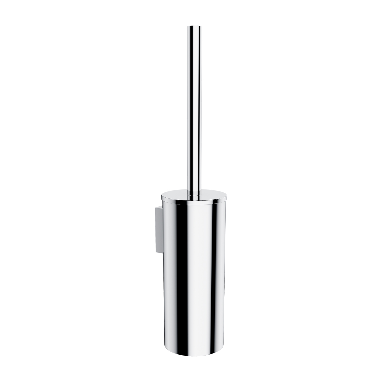 Omnires Modern Project toiletborstel ingeschroefd chroom MP60621CR