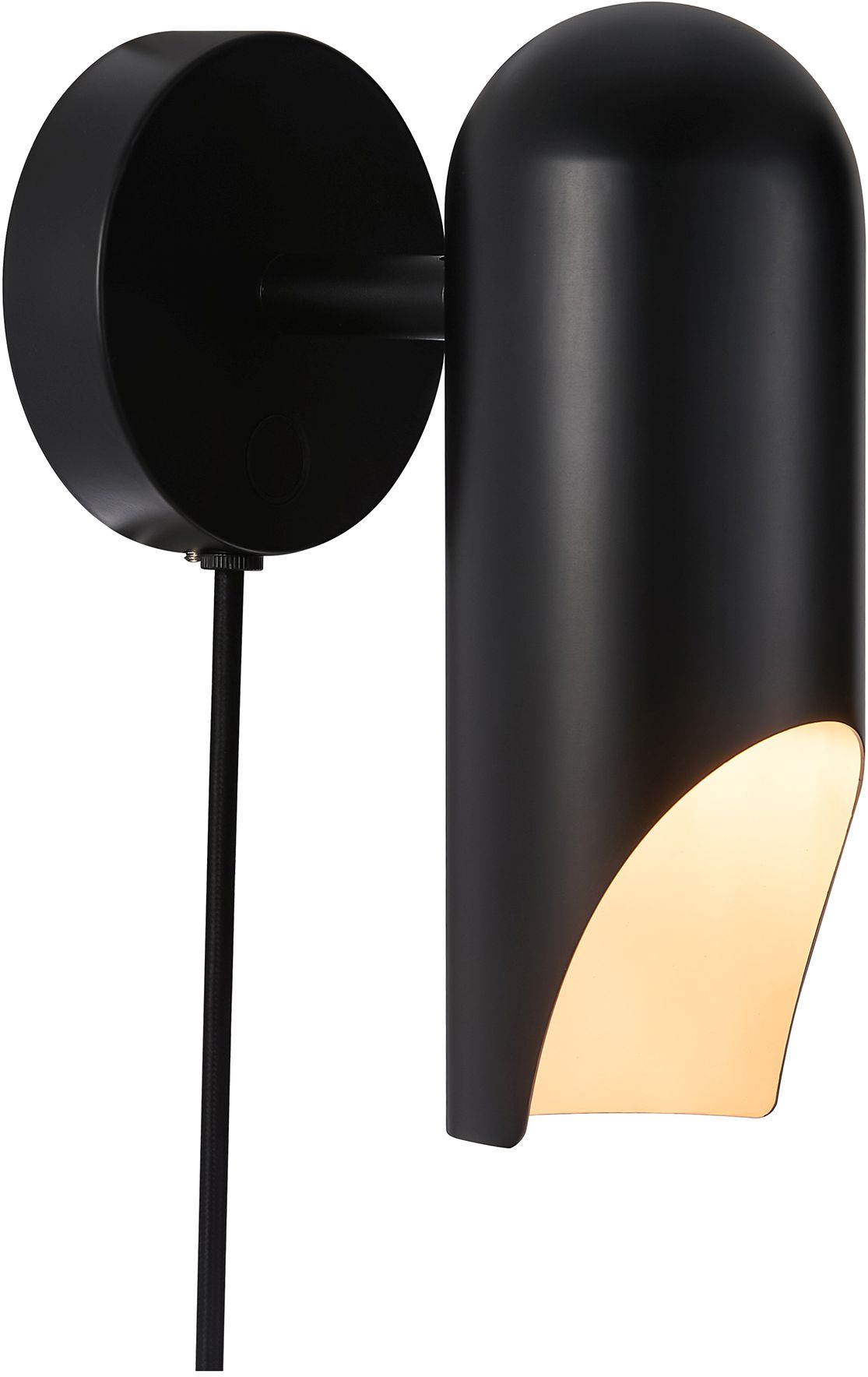 Nordlux Rochelle wandlamp 1x8 W zwart 2320301003