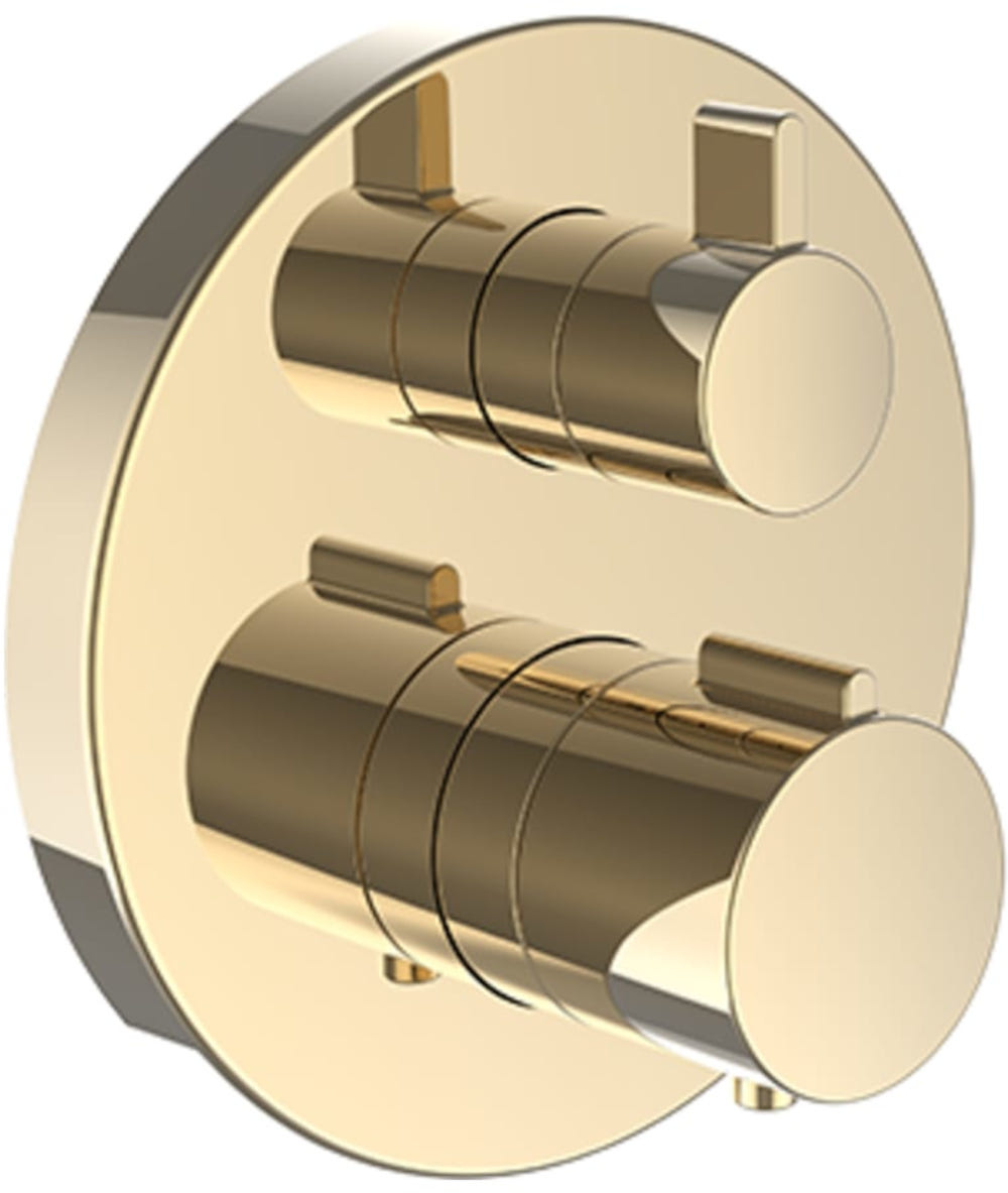 Laufen City Therm bad- en douchekraan inbouw met thermostaat gouden HF905475463000