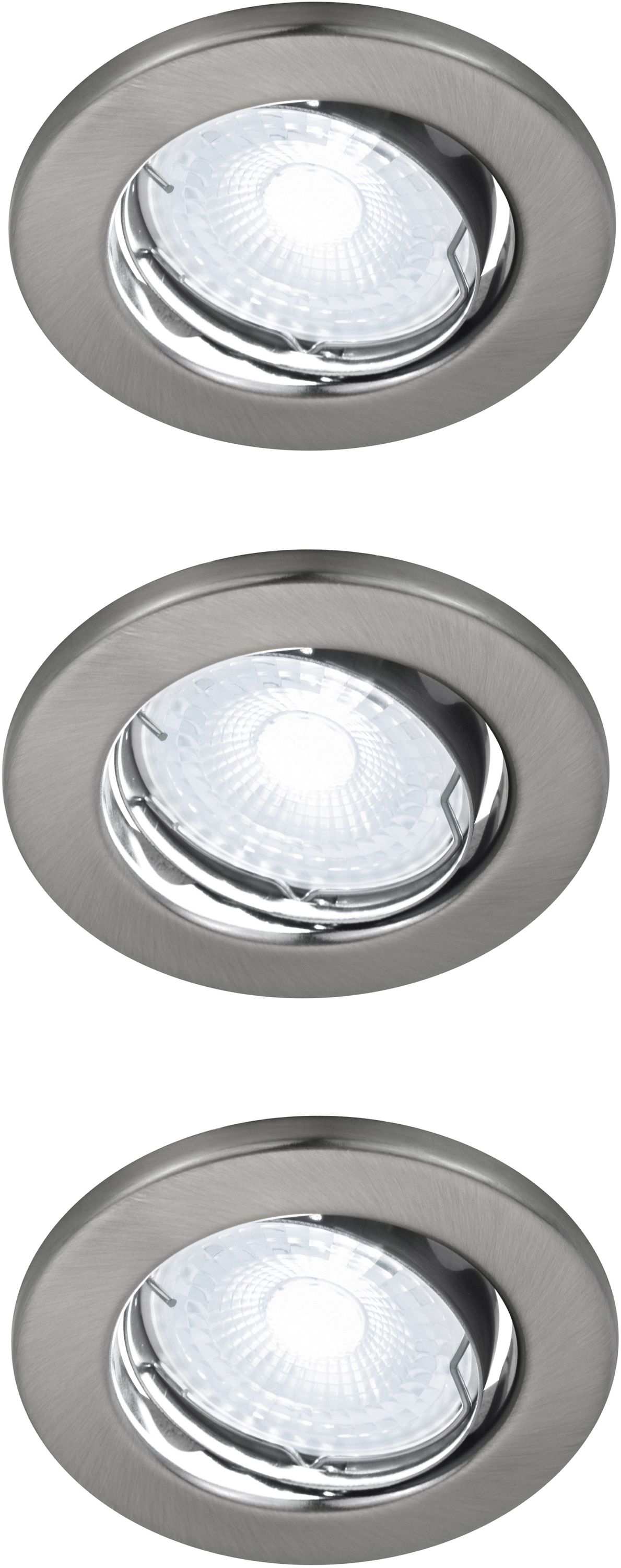 Nordlux Canis ingebouwde lamp 3x4.7 W nikkel 49390155