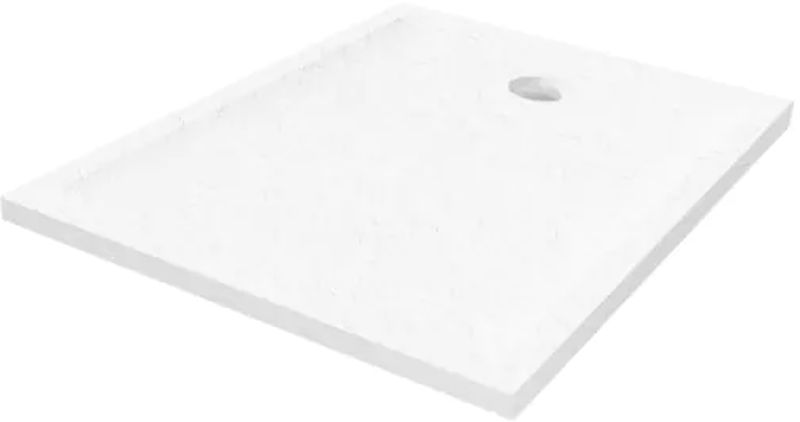 New Trendy Mild Stone rechthoekige douchebak 140x80 cm wit B-0552