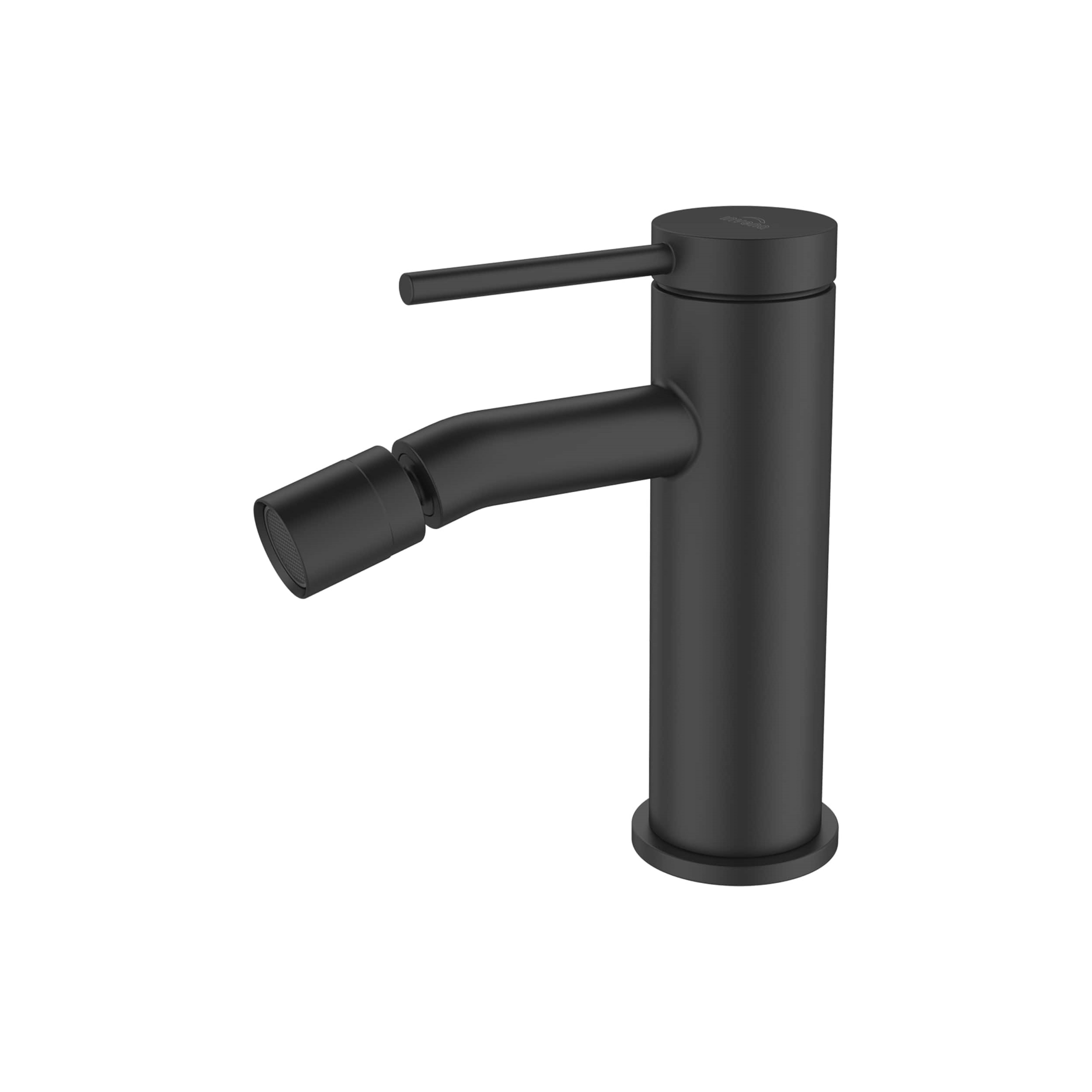 Invena Kalitea bidetkraan staand zwart BB72004