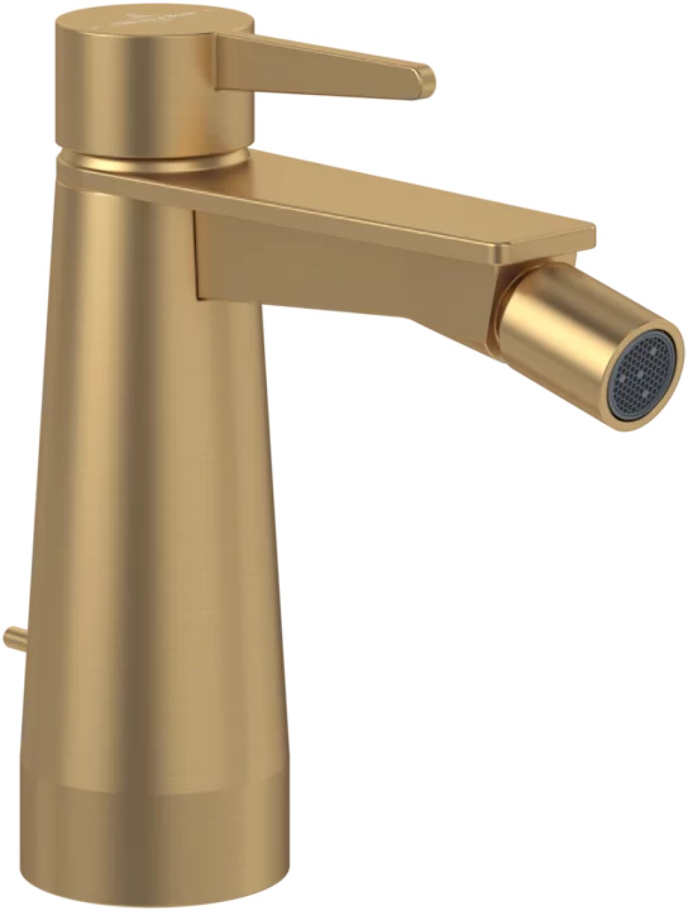 Villeroy & Boch Conum bidetkraan staand gouden TVB12700100076