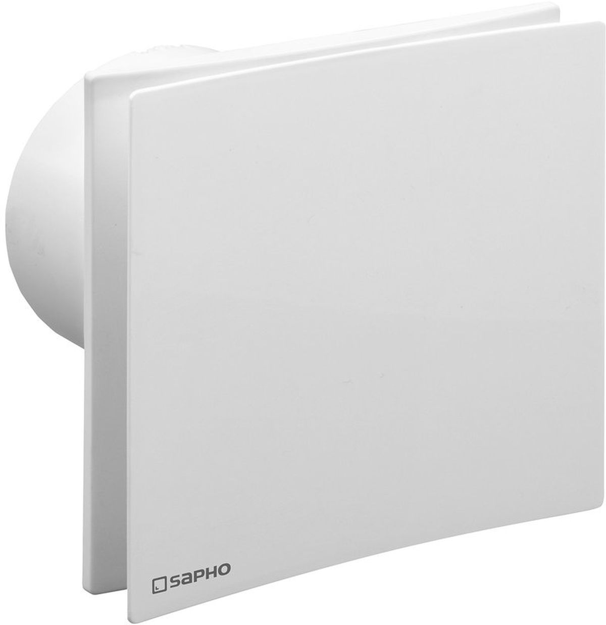 Sapho Eira ventilator met decoratief paneel wit EI101