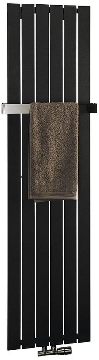 Sapho Colonna badkamerverwarming decoratief 180x45 cm zwart IR147