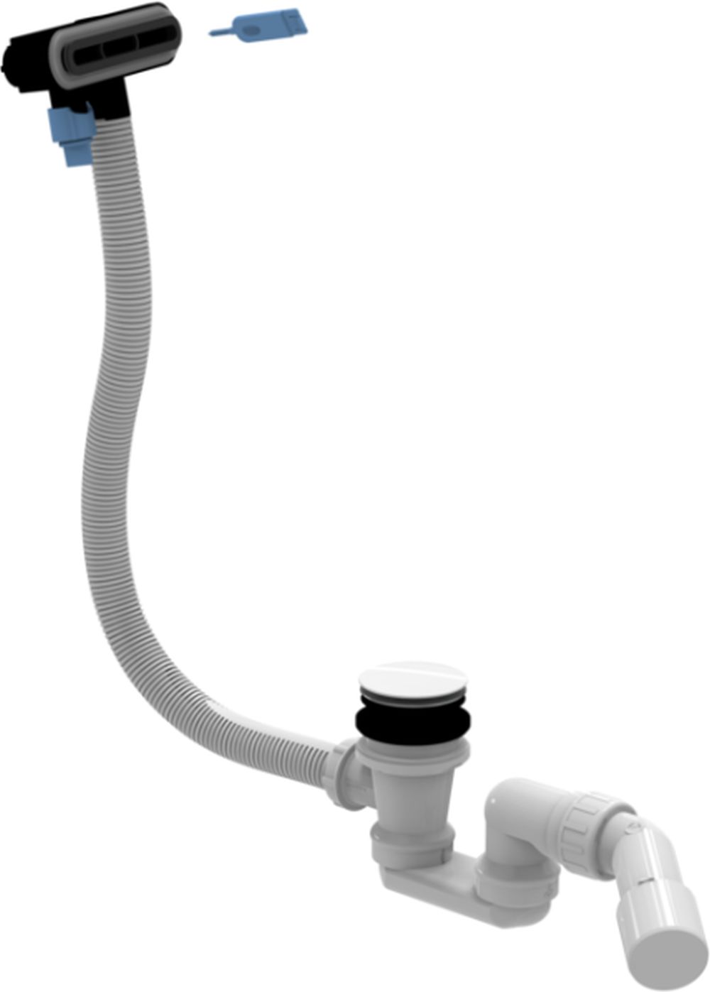 Villeroy & Boch overloopset voor bad zwart U90959033