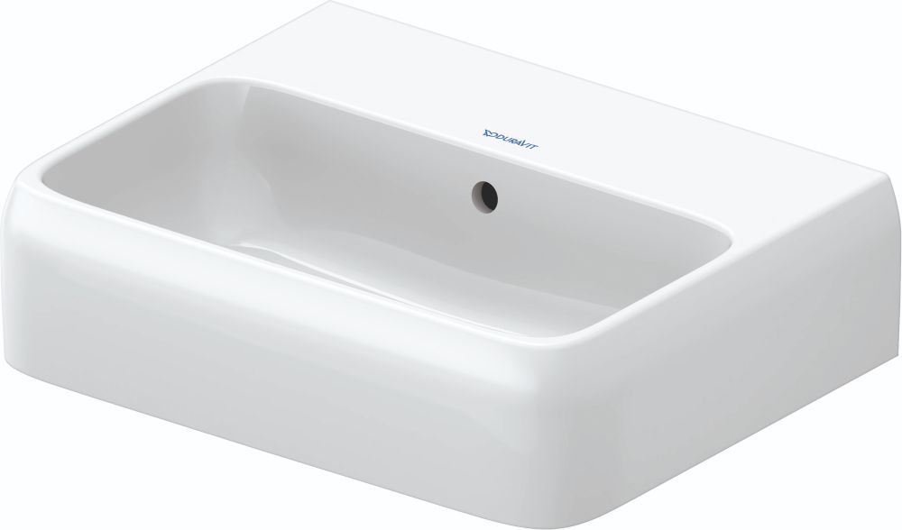 Duravit Qatego wastafel 45x35 cm rechthoekig opbouw wit glans 0746450060