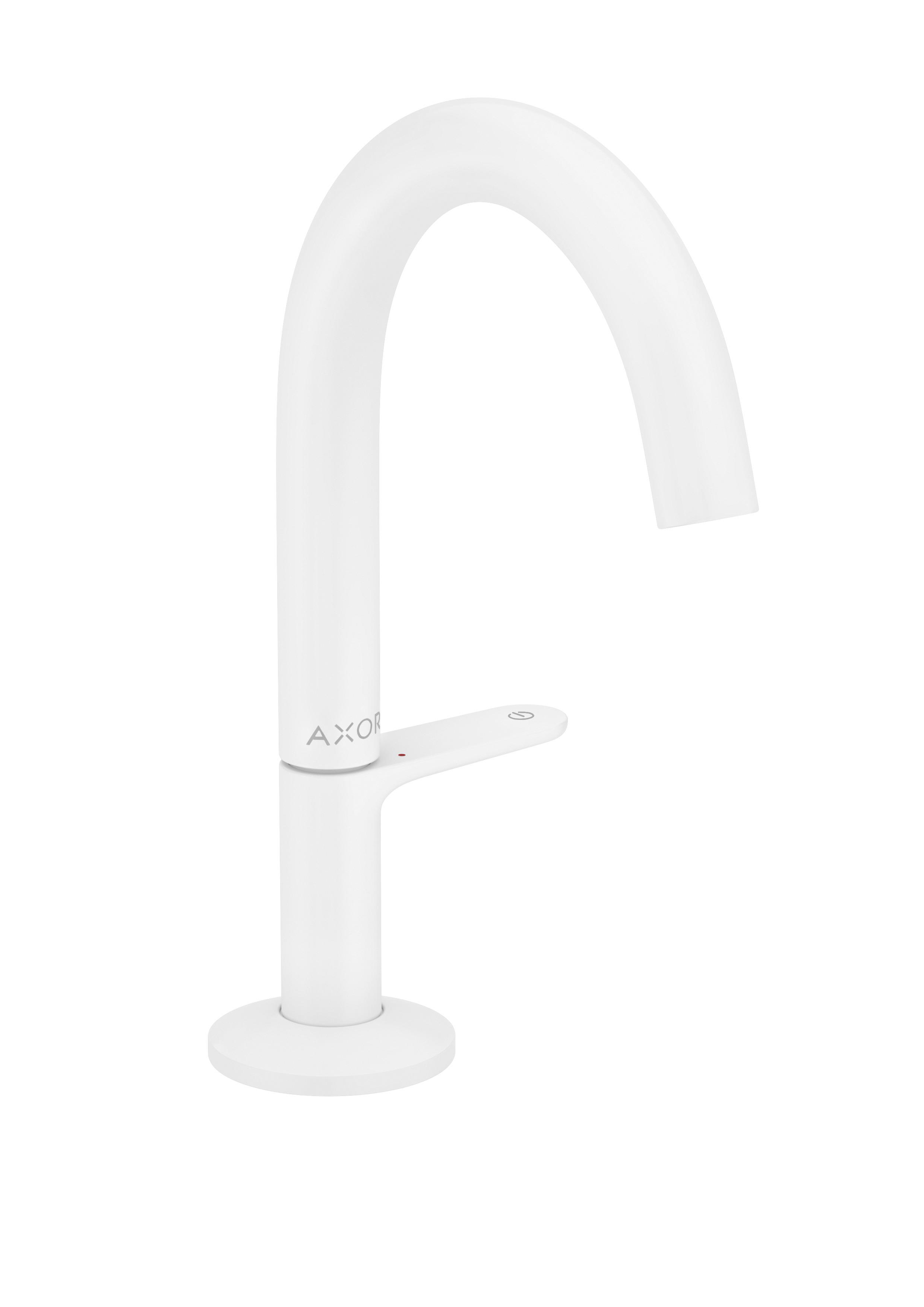 Axor One wastafelkraan staand wit 48010700