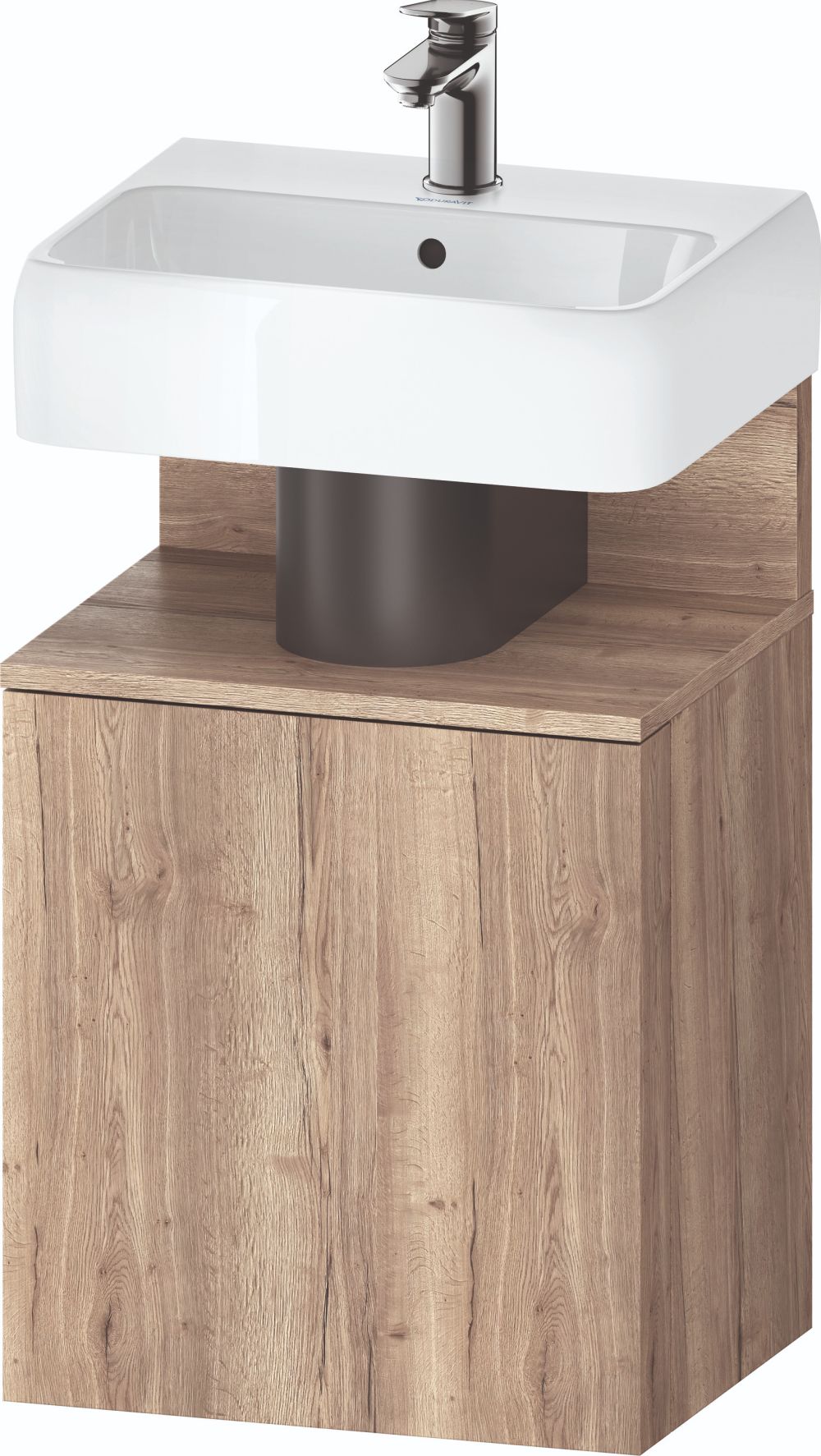 Duravit Qatego kast 44x35x64.5 cm hangend onder de wastafel eik QA4076L55550000